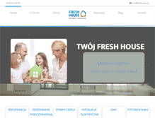 Tablet Screenshot of fresh-house.pl